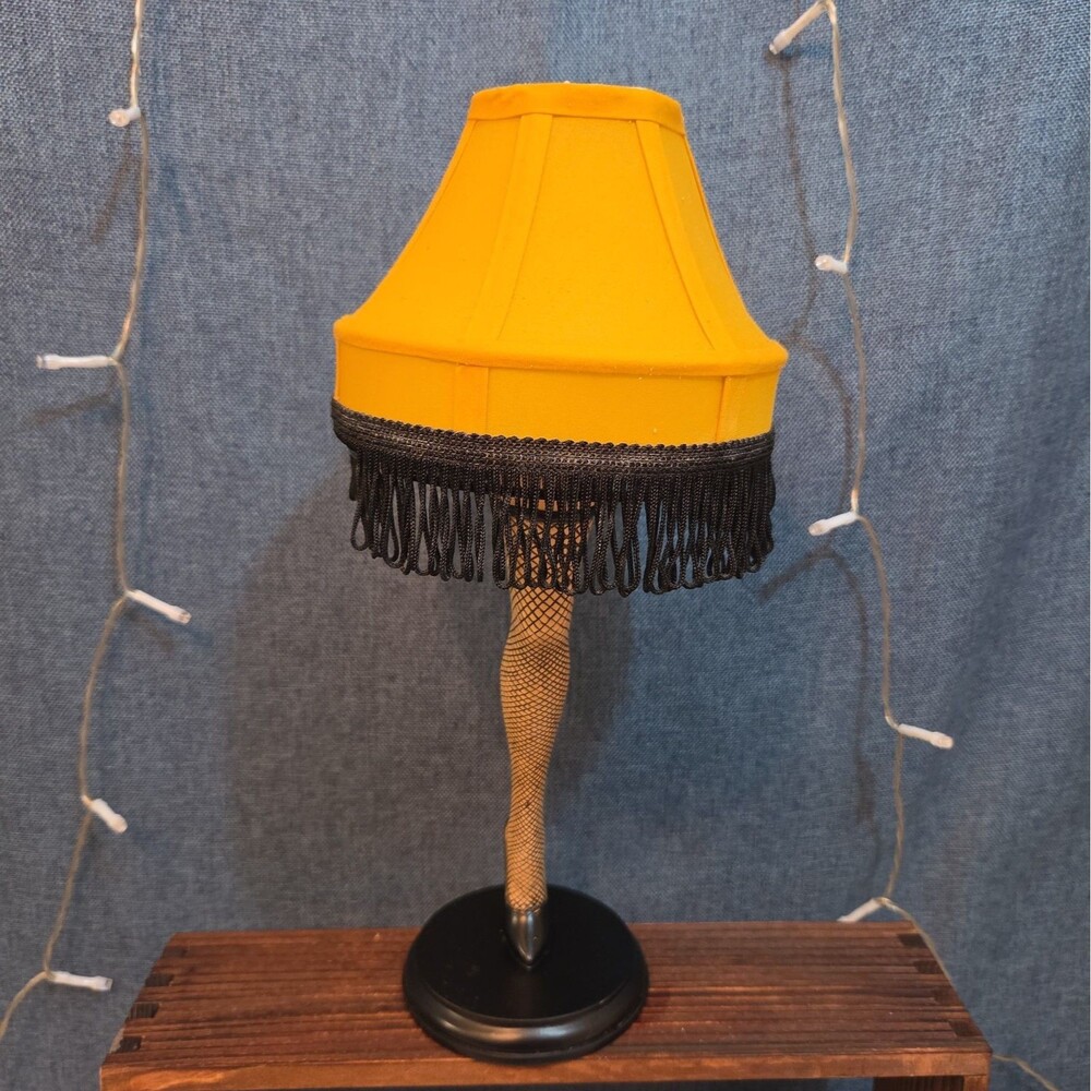 NECA Christmas Story Leg Lamp Tea Light Votive Holder 12" Movie Prop - Picture 11 of 16